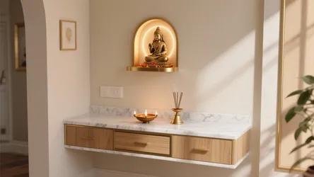 Pooja Ghar Design: 5 Space-Savvy Ideas That Shine