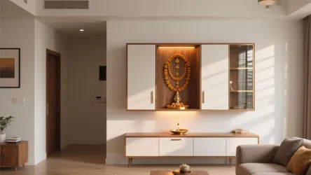 5 Pooja Almirah Designs for Small Homes