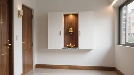 5 Small Pooja Room Cupboard Ideas That Maximize Space