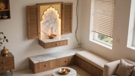 Pooja Room Furniture Design: 5 Smart Ideas