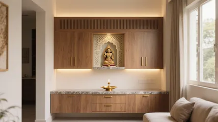 Pooja Room Cabinet Design: 5 Space-Savvy Ideas