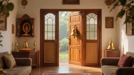 5 Kerala Pooja Room Door Designs for Small Homes
