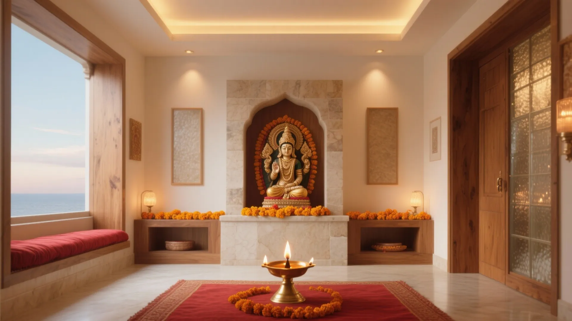Which Direction to Light Lamp in Pooja Room: Vastu Insights