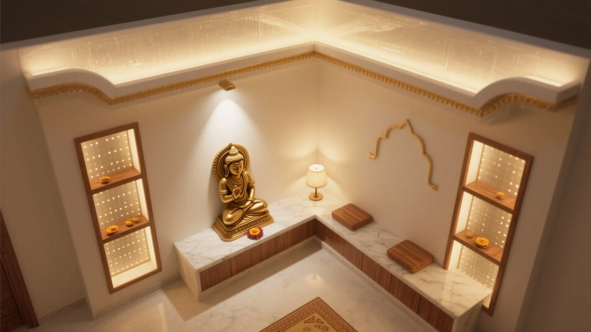 Light Layering and Color Tuning for Rituals