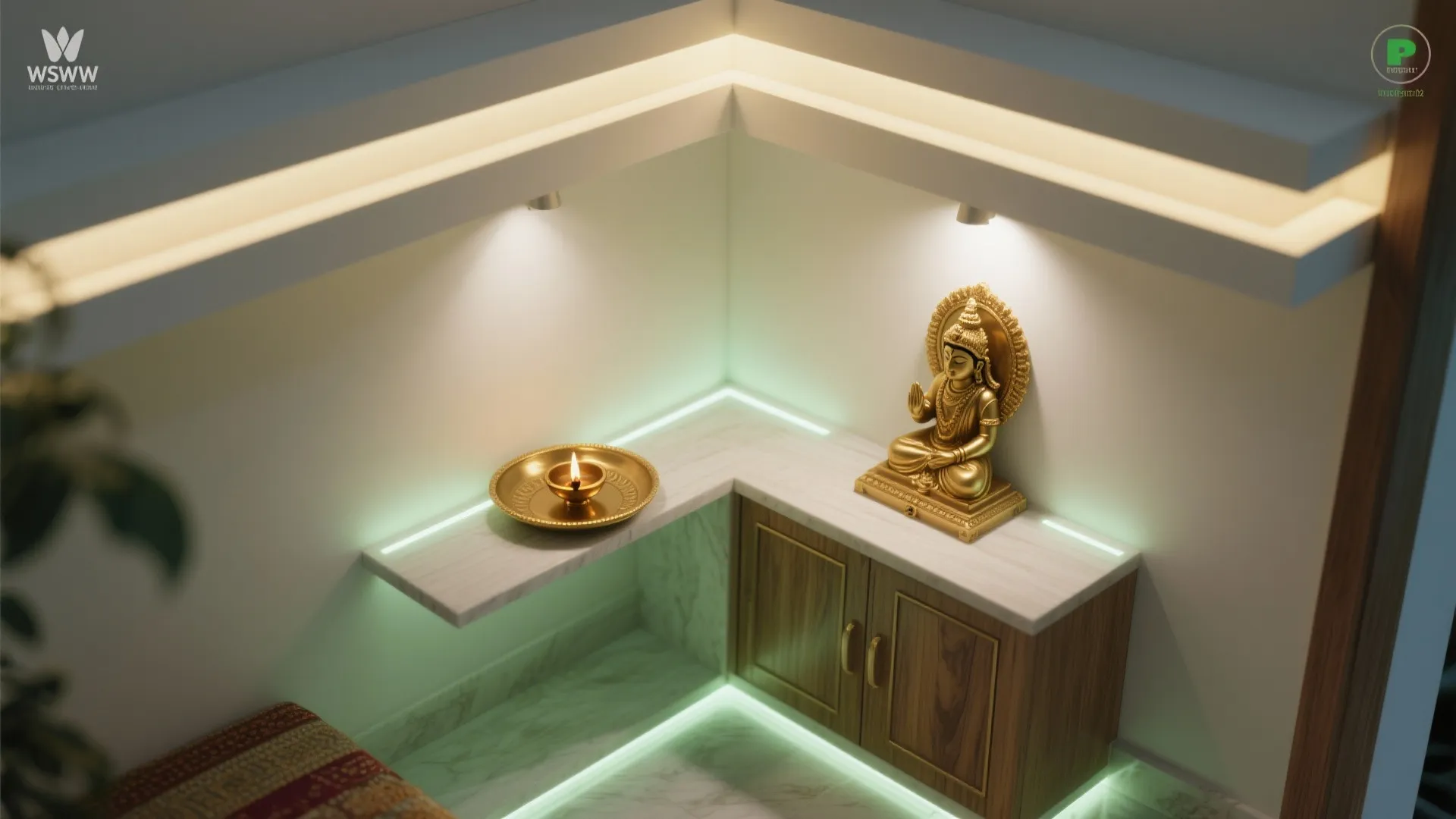 Layered lighting that honors ritual and mood