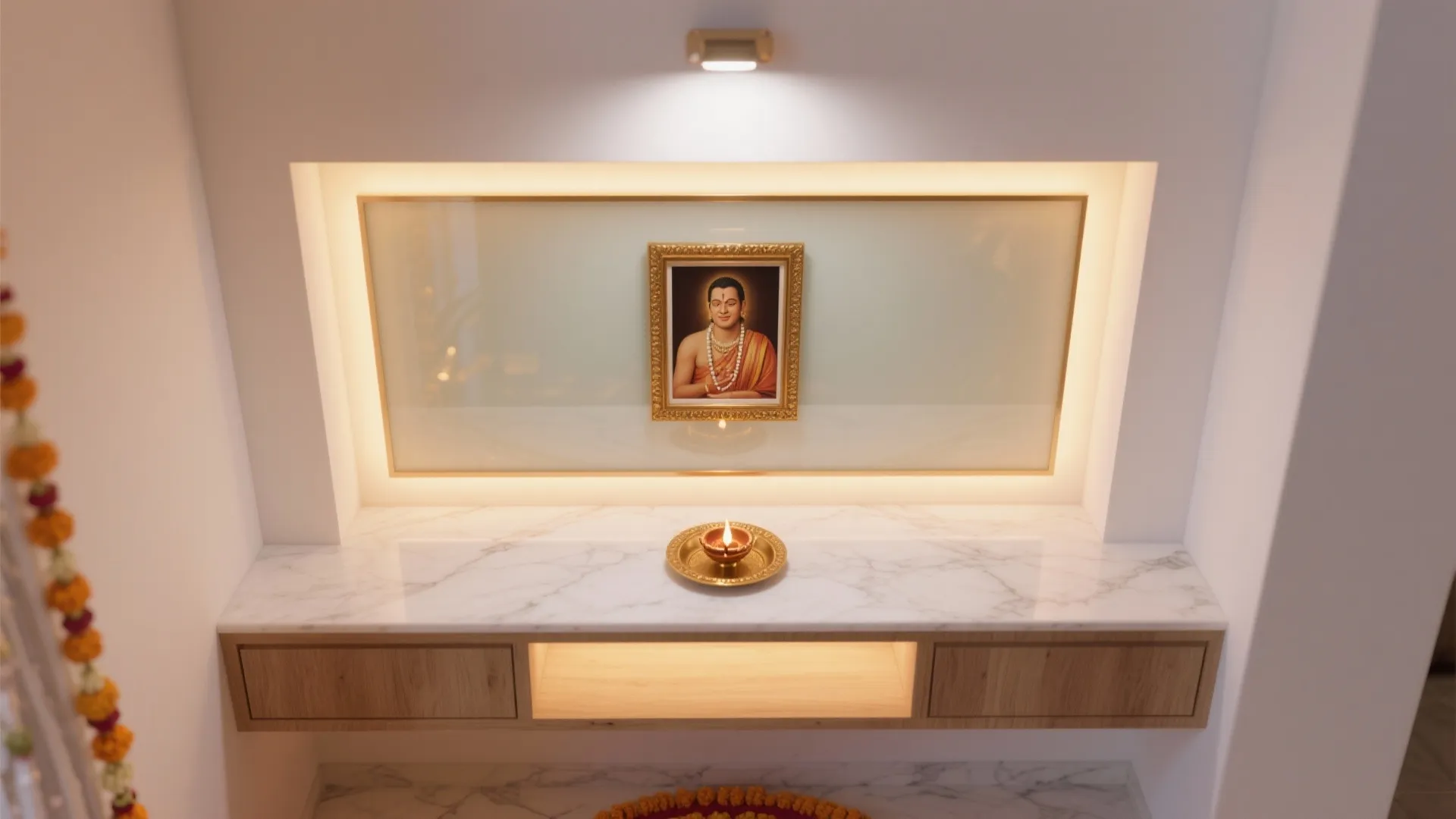 Layered Warm Lighting for Serenity