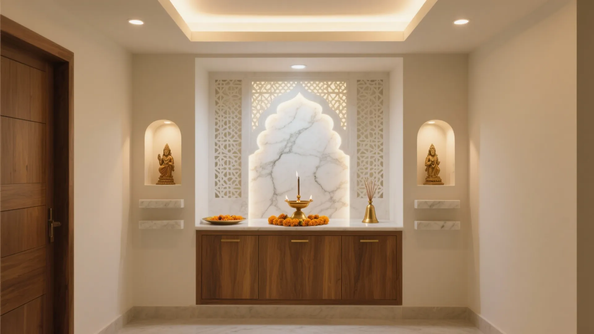 5 Pooja Room Lighting Ideas From a Designer: Layered glow, calm colors, and artisan detail—my field-tested blueprint for a serene, sacred pooja nook in any size home