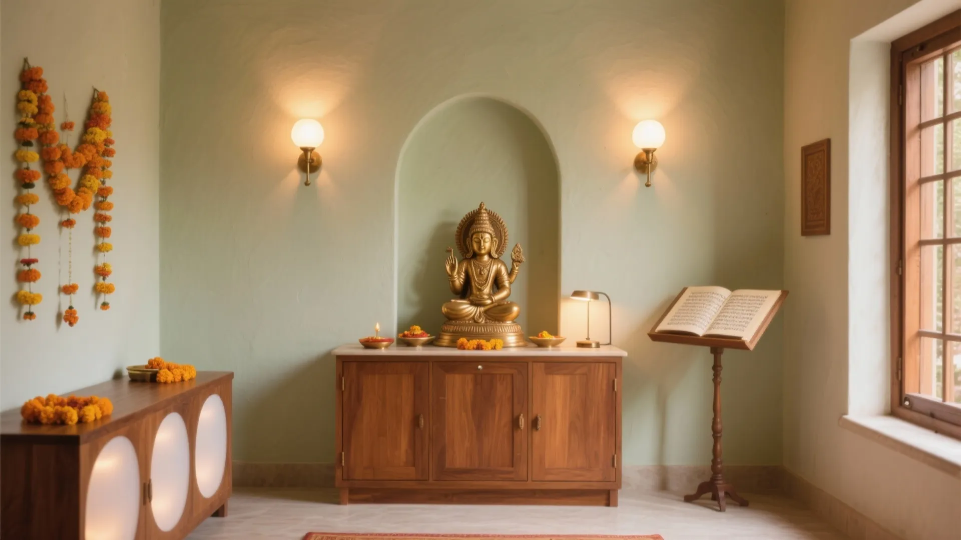 Pooja Room Wall Lights: Brighten Your Sacred Space with Style