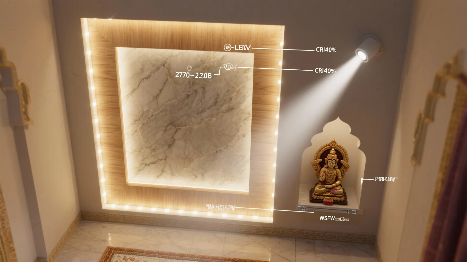 Light-First: Backlit Panels and Soft Task Spots