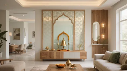 5 Pooja Room Designs in Living Room You’ll Love