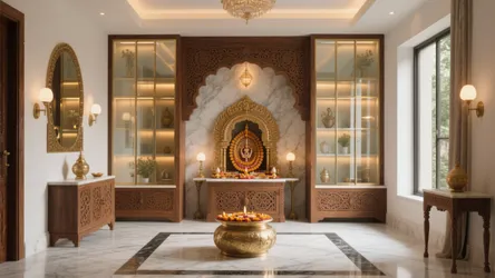 5 Pooja Mandir Decoration Ideas at Home
