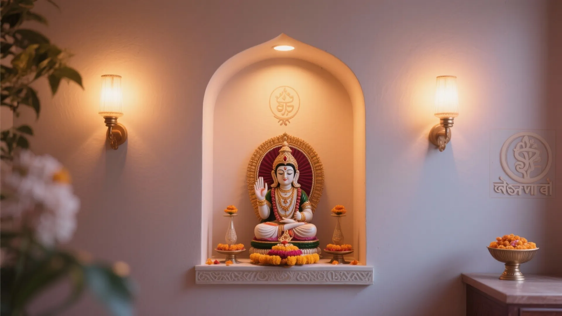 5. Niche With Soft Lighting