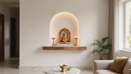 5 Pooja Room Painting Ideas for Small Homes