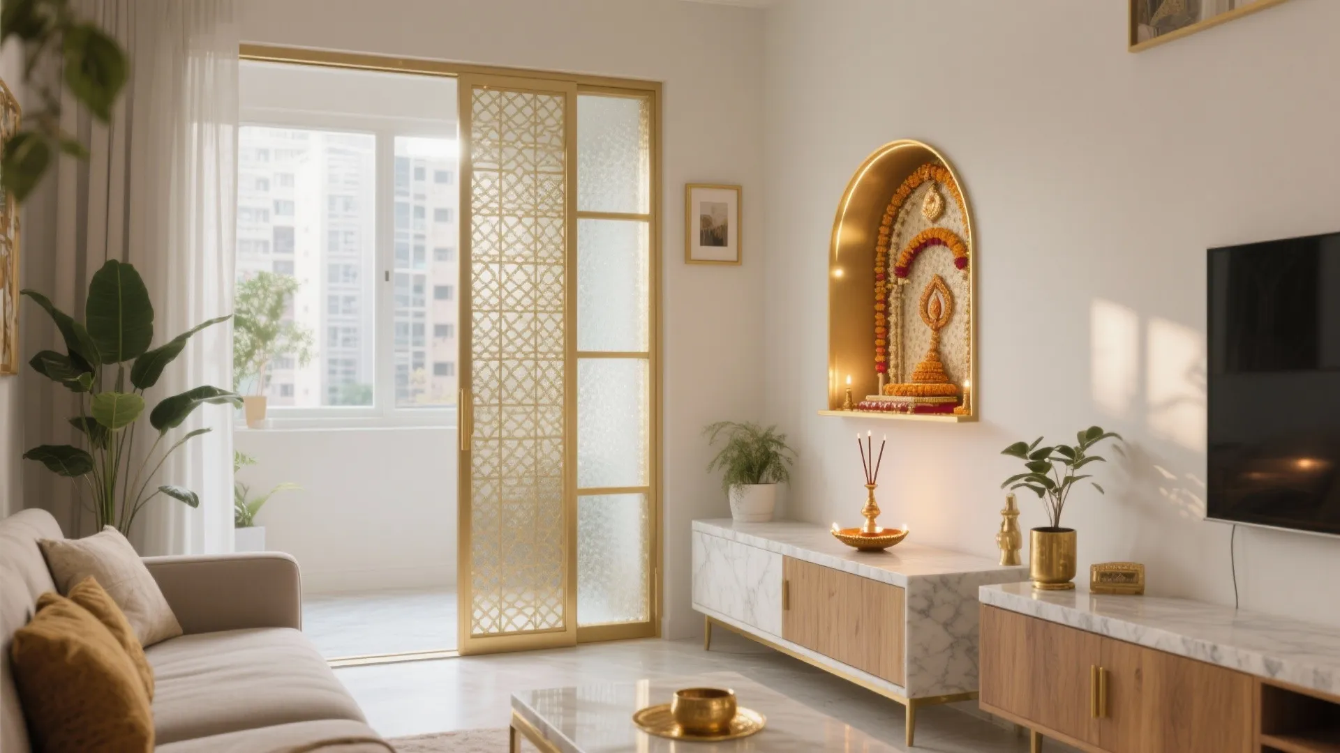 5 Pooja Room Partition Ideas That Truly Work