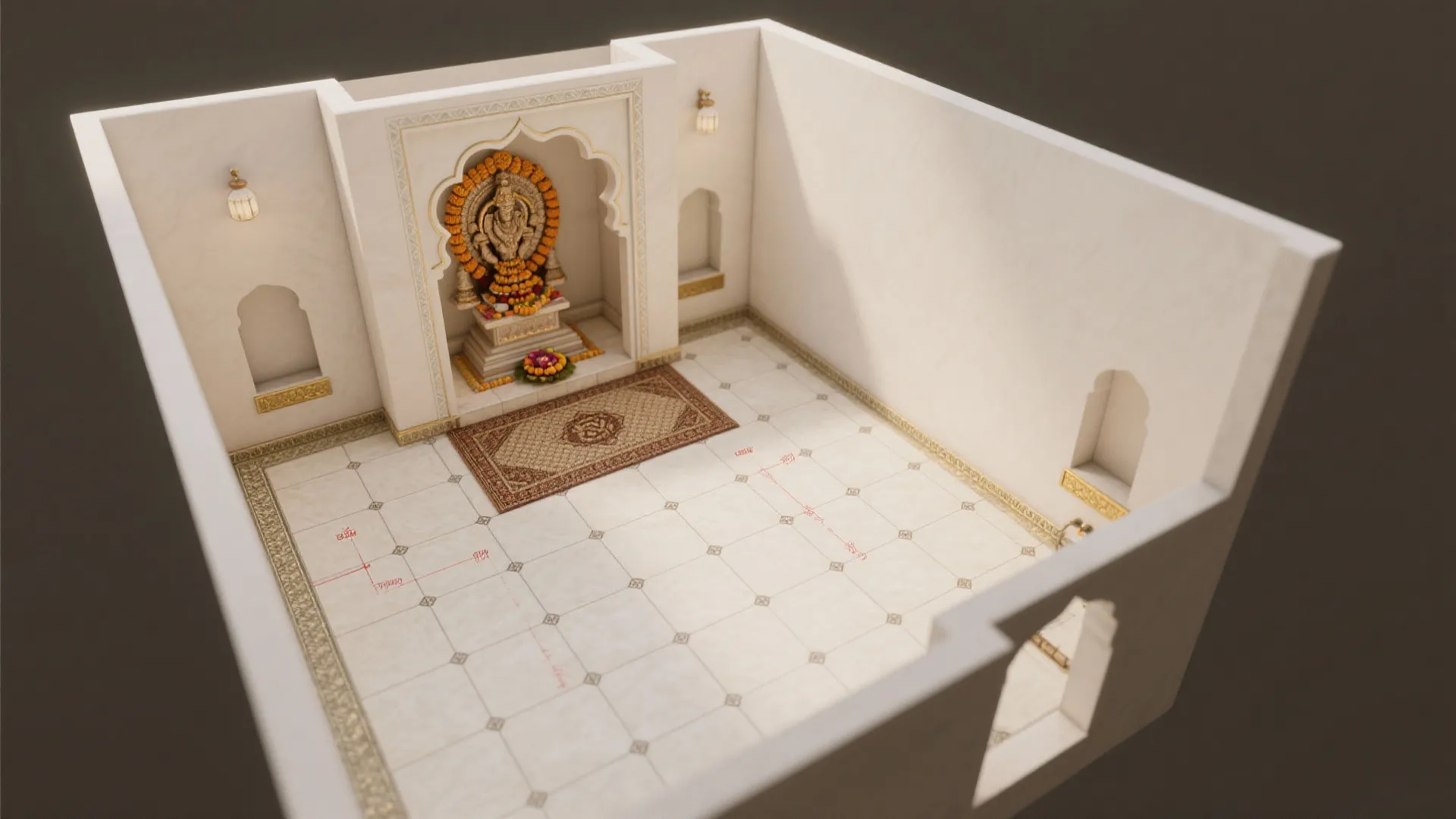 Practical planning notes for small pooja rooms