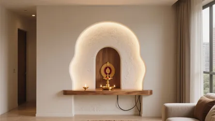 5 Pooja Room POP Design Ideas for Small Homes