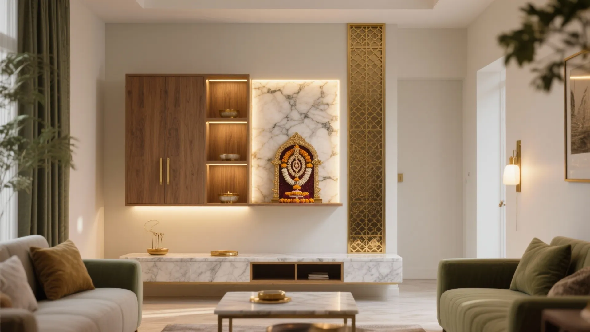 5 Pooja Rack Design Ideas for Small Apartments: Practical, beautiful, and safe pooja rack design tips from a senior interior designer