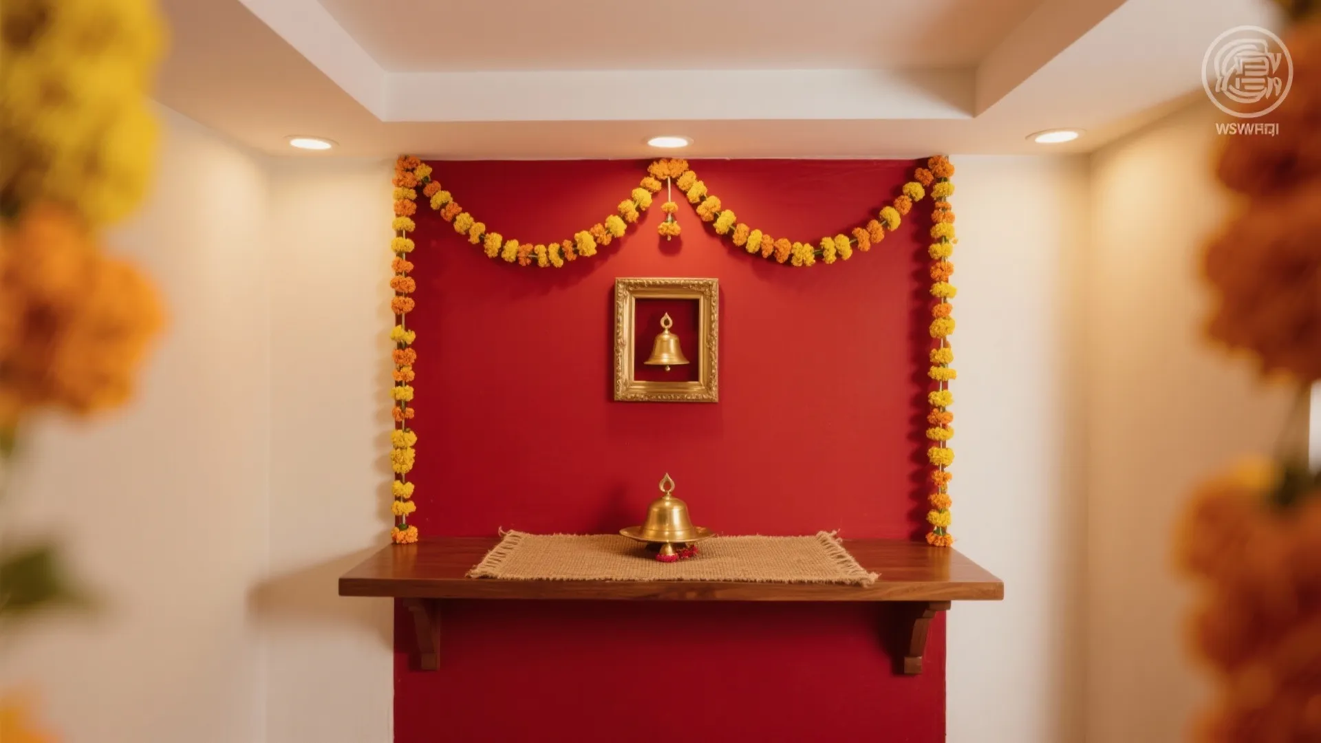 Sacred Reds with Marigold Accents