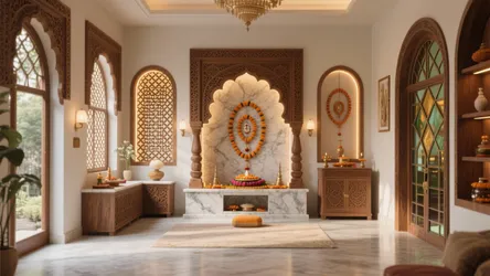 5 Inspiring Pooja Room Arch Designs