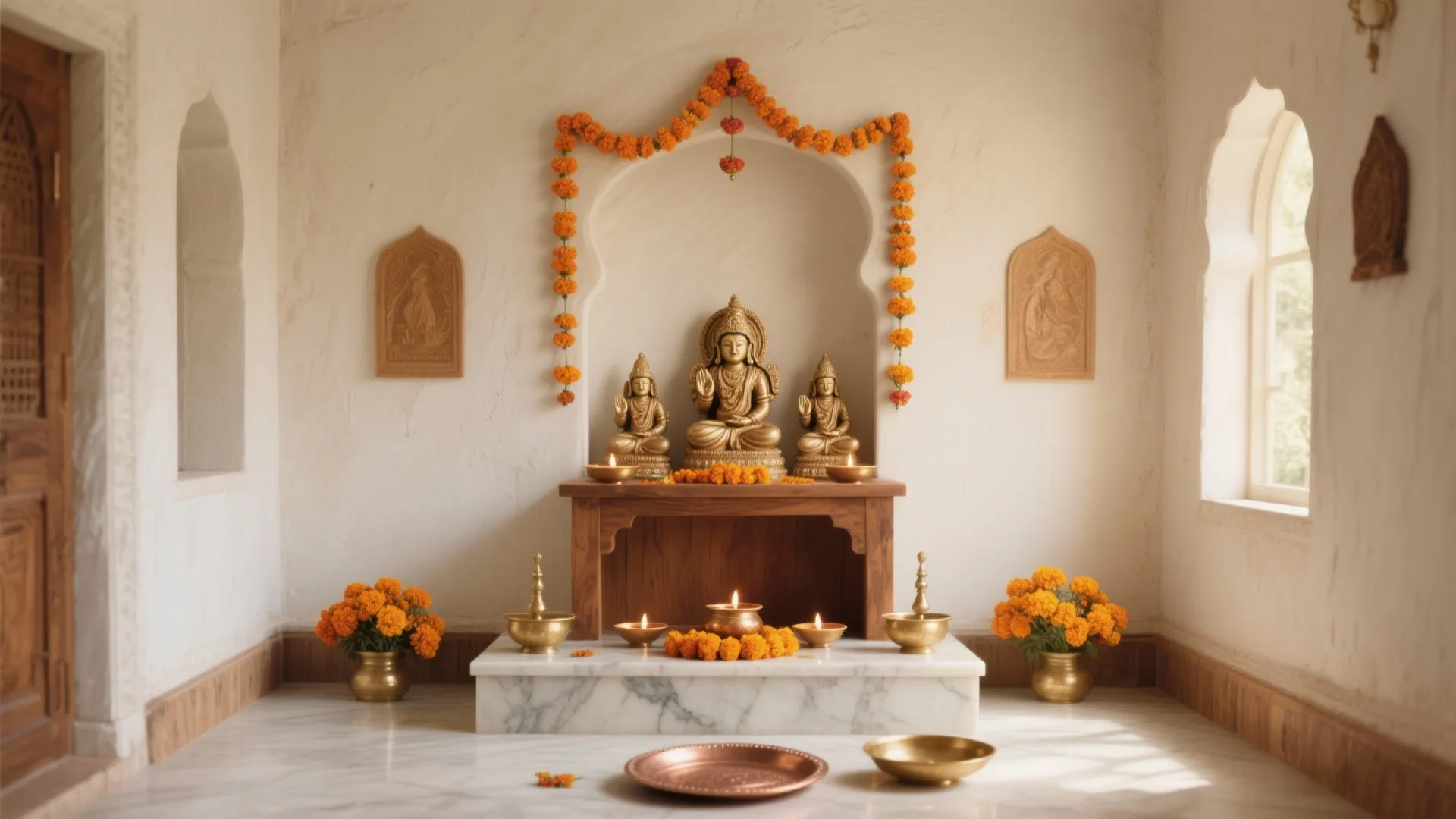 Pooja Room Colour Design: 5 Ideas I Swear By: A senior interior designer’s friendly guide to serene palettes, auspicious accents, and smart lighting for tiny prayer spaces.