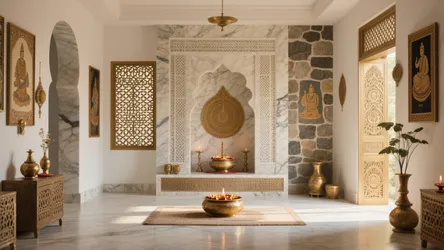 5 Inspiring Pooja Room Wall Designs