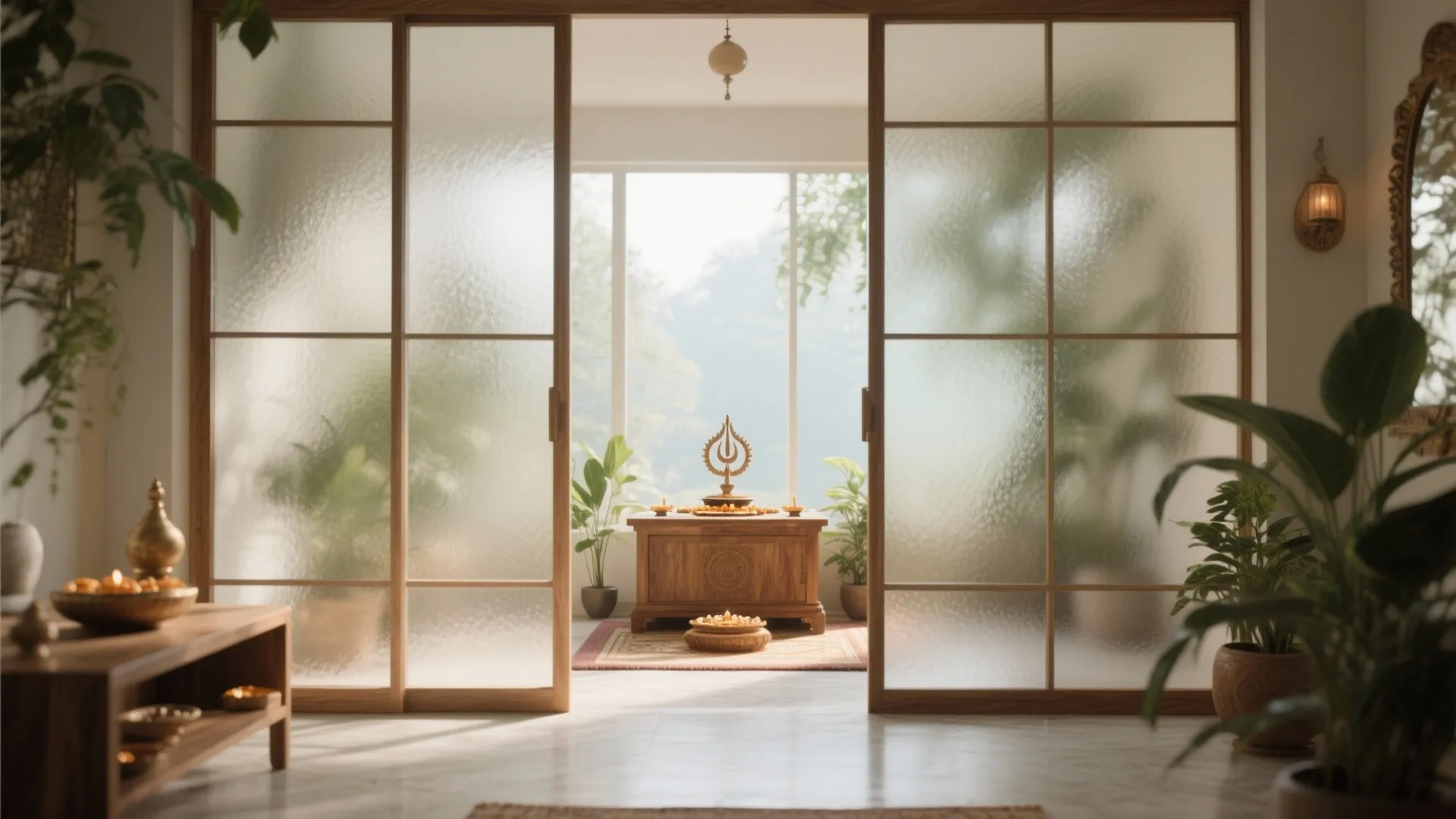 Glass panels for openness