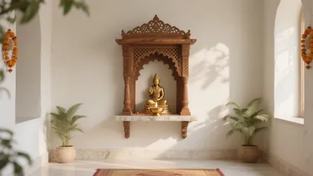 5 Pooja Room Wall Colour Ideas