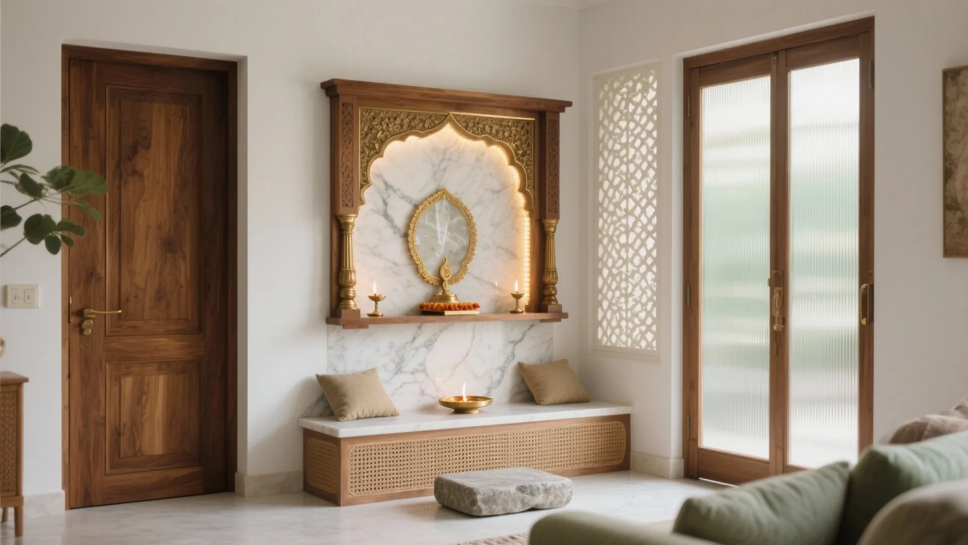 5 pooja room top design ideas for small homes: A senior interior designer’s friendly guide to serene, space-smart mandir ideas that blend tradition with modern living