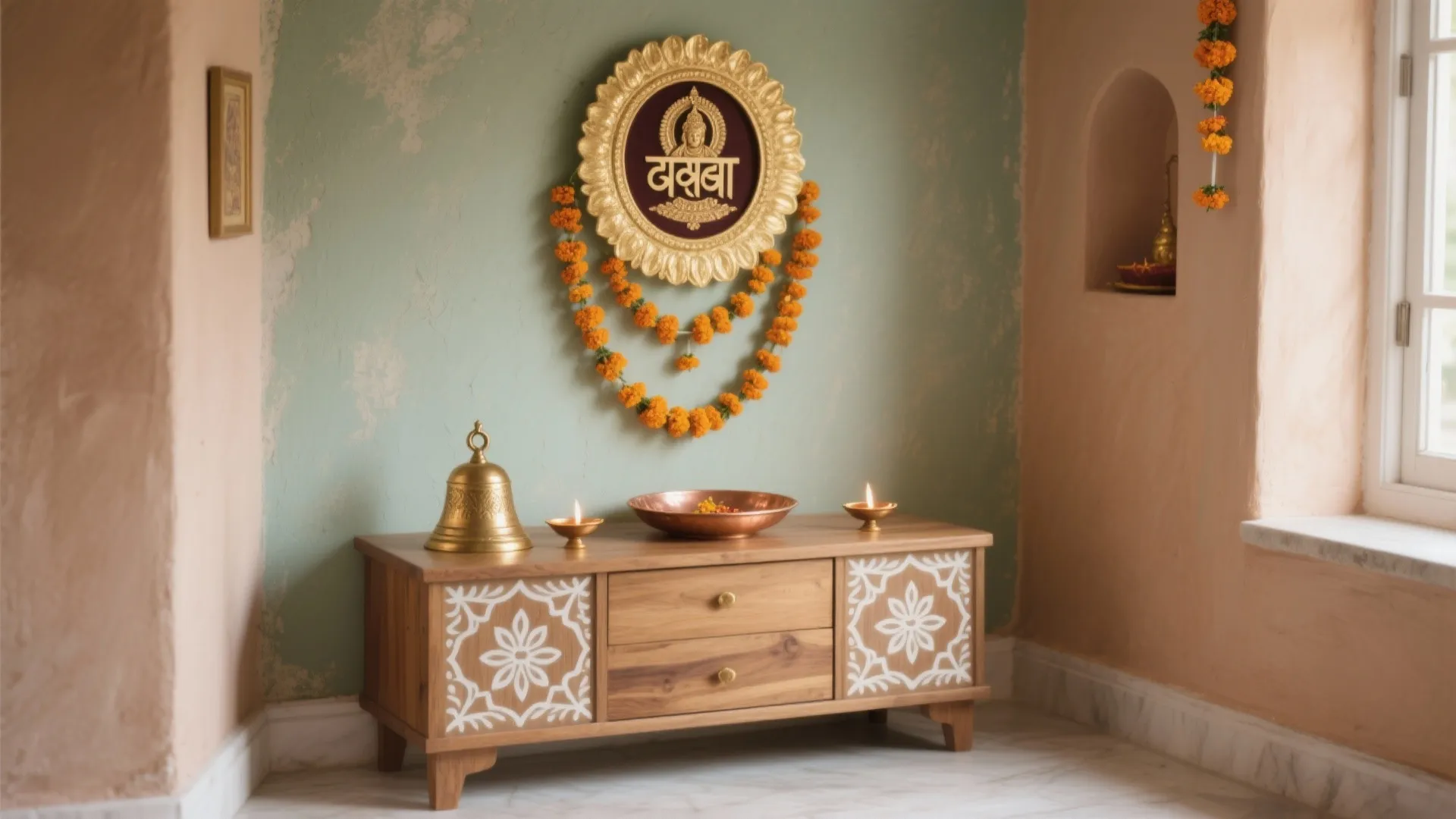 Pooja room painting design: 5 ideas that truly work