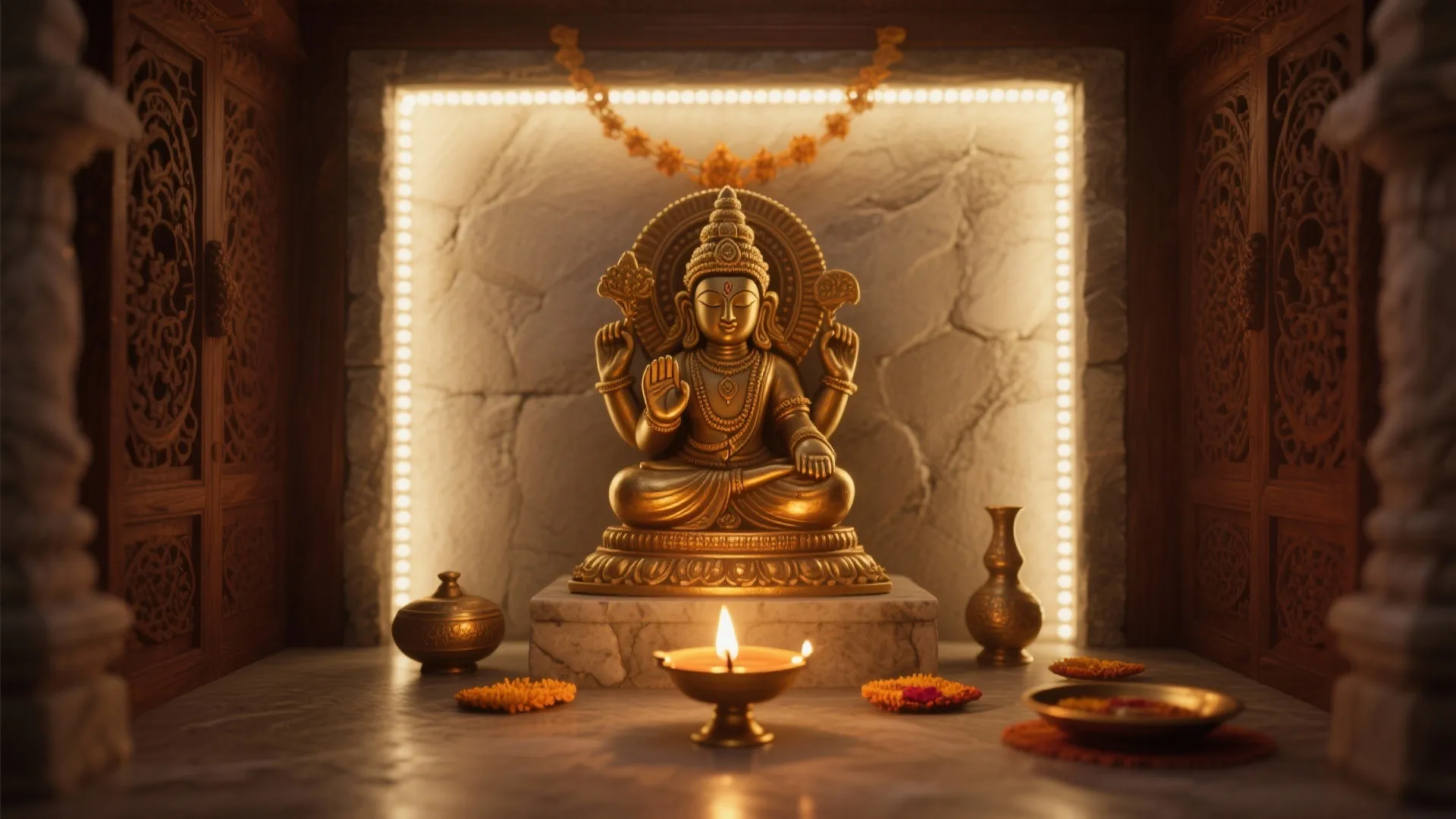 Which Direction to Light Lamp in Pooja Room: Illuminating Sacred Spaces