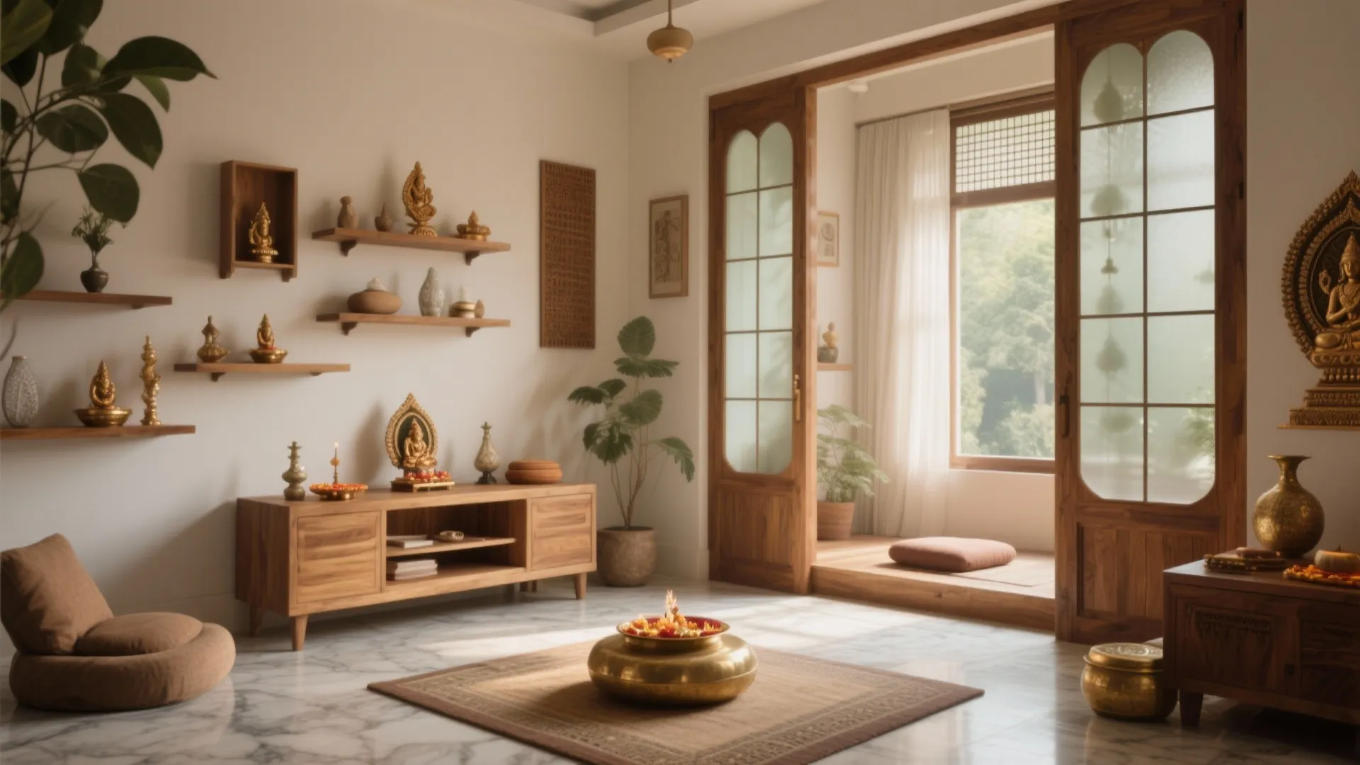 5 Pooja Room Ideas for Home: Creative and practical inspirations for designing a pooja room in any space