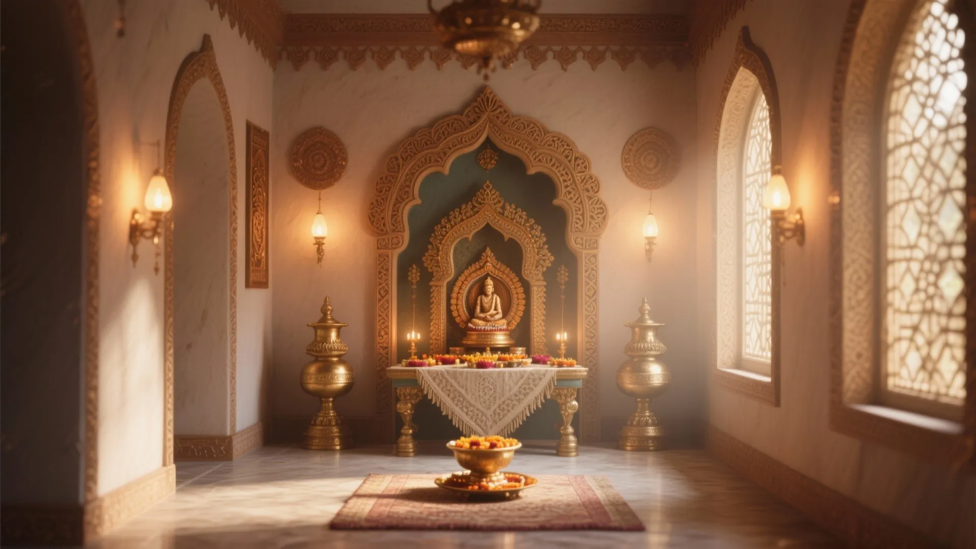 5 Pooja Room Lighting Ideas: Creative and Functional Ways to Illuminate Your Sacred Space