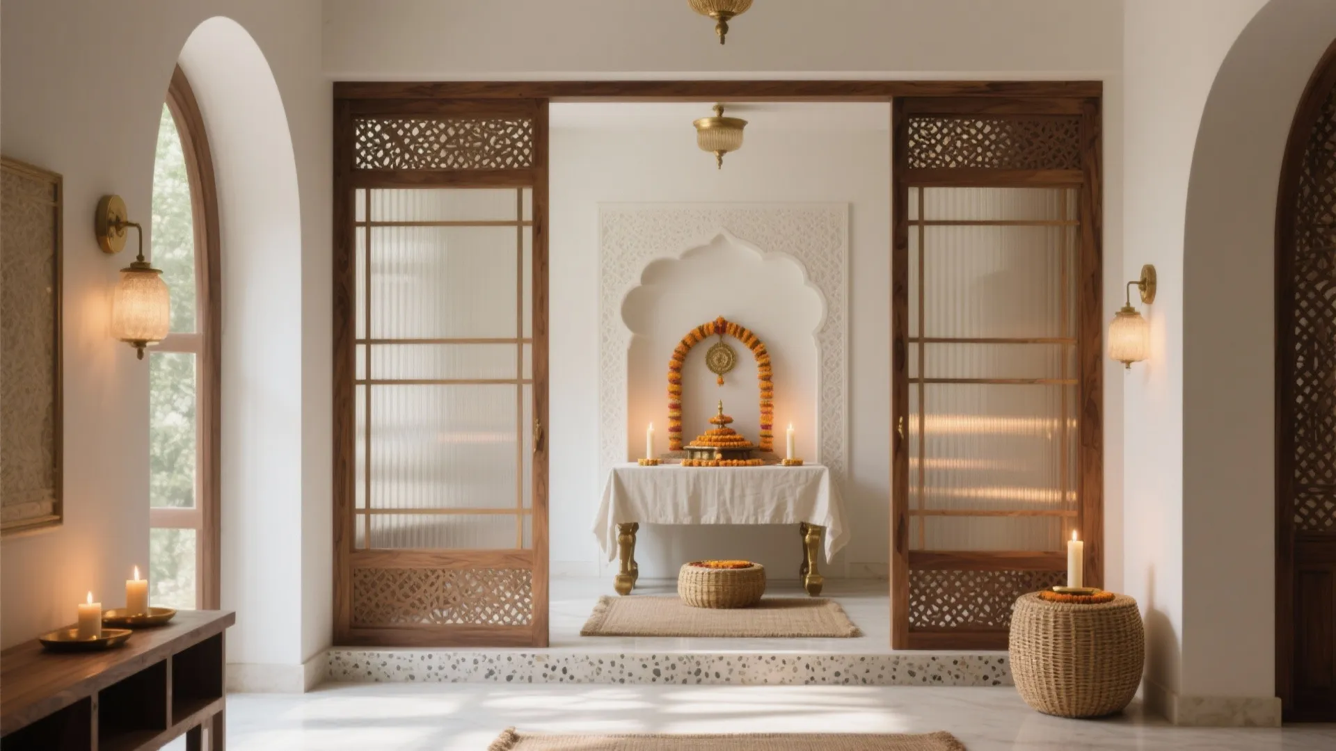 Best Screen Ideas for Pooja Room Decor