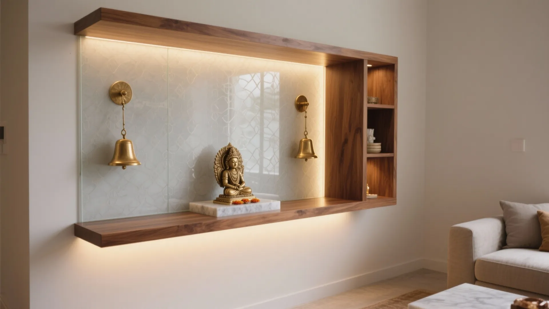 5 Pooja Shelf Ideas for Small Spaces: Smart, serene, and space-savvy mandir designs from my 10+ years of practice
