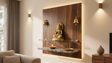 5 simple pooja stand designs for small spaces