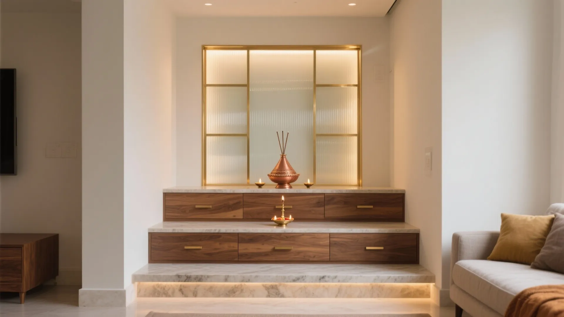 5 Pooja Room Steps Design Ideas: Small-space altar layouts that feel sacred, practical, and beautiful—curated from years of real projects.