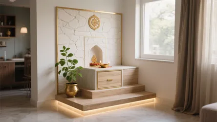 Pooja Room Steps Design as per Vastu: 5 Smart Ideas