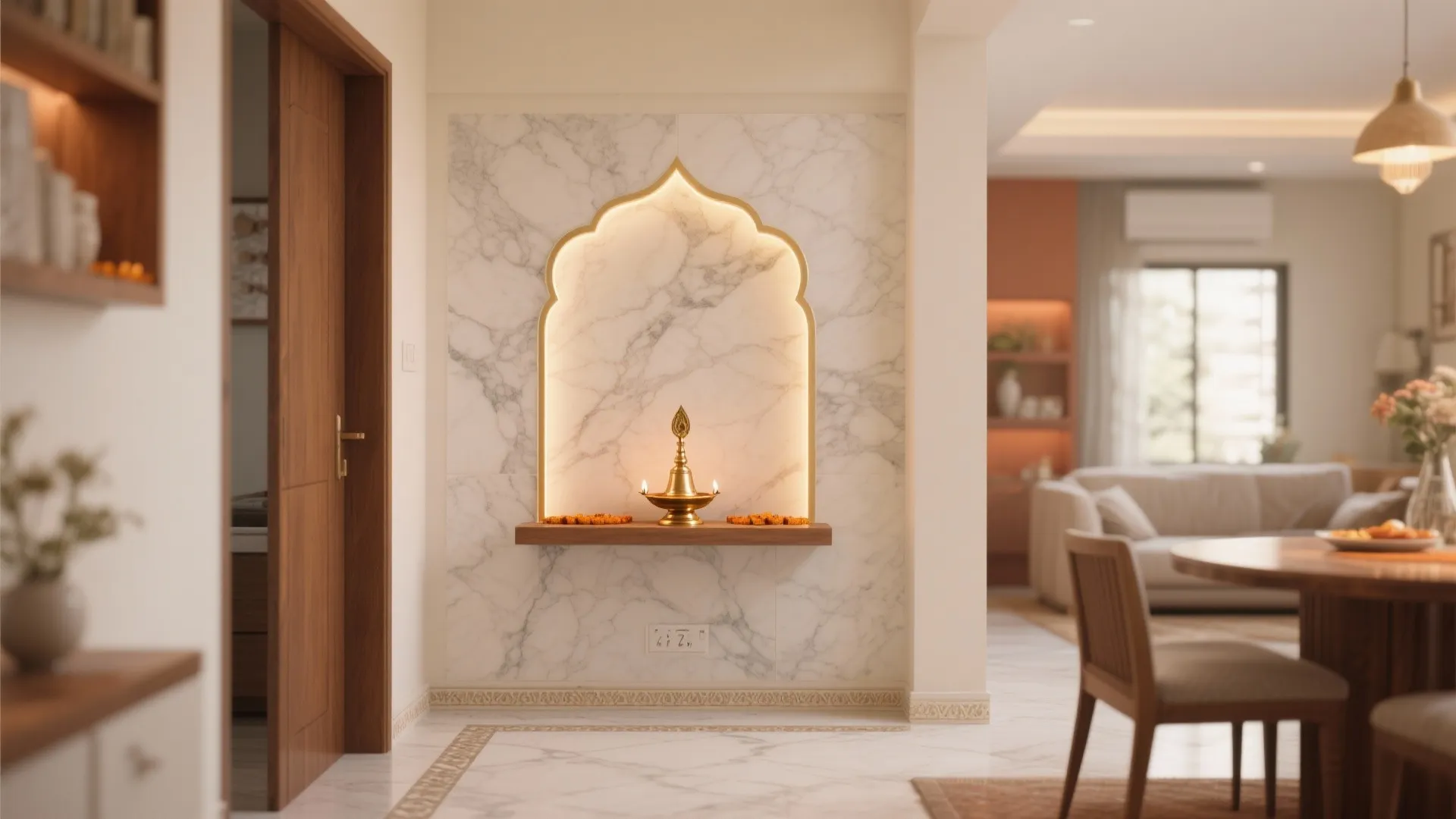 5 Pooja Tiles Design Ideas for Small Sacred Spaces: My pro-tested tile picks, layouts, and finishes to build a calm, low-maintenance pooja corner—no matter your square footage