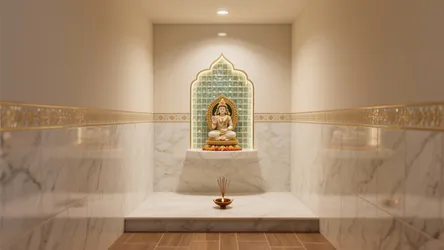 Top 5 Pooja Room Tiles Design Ideas That Feel Sacred