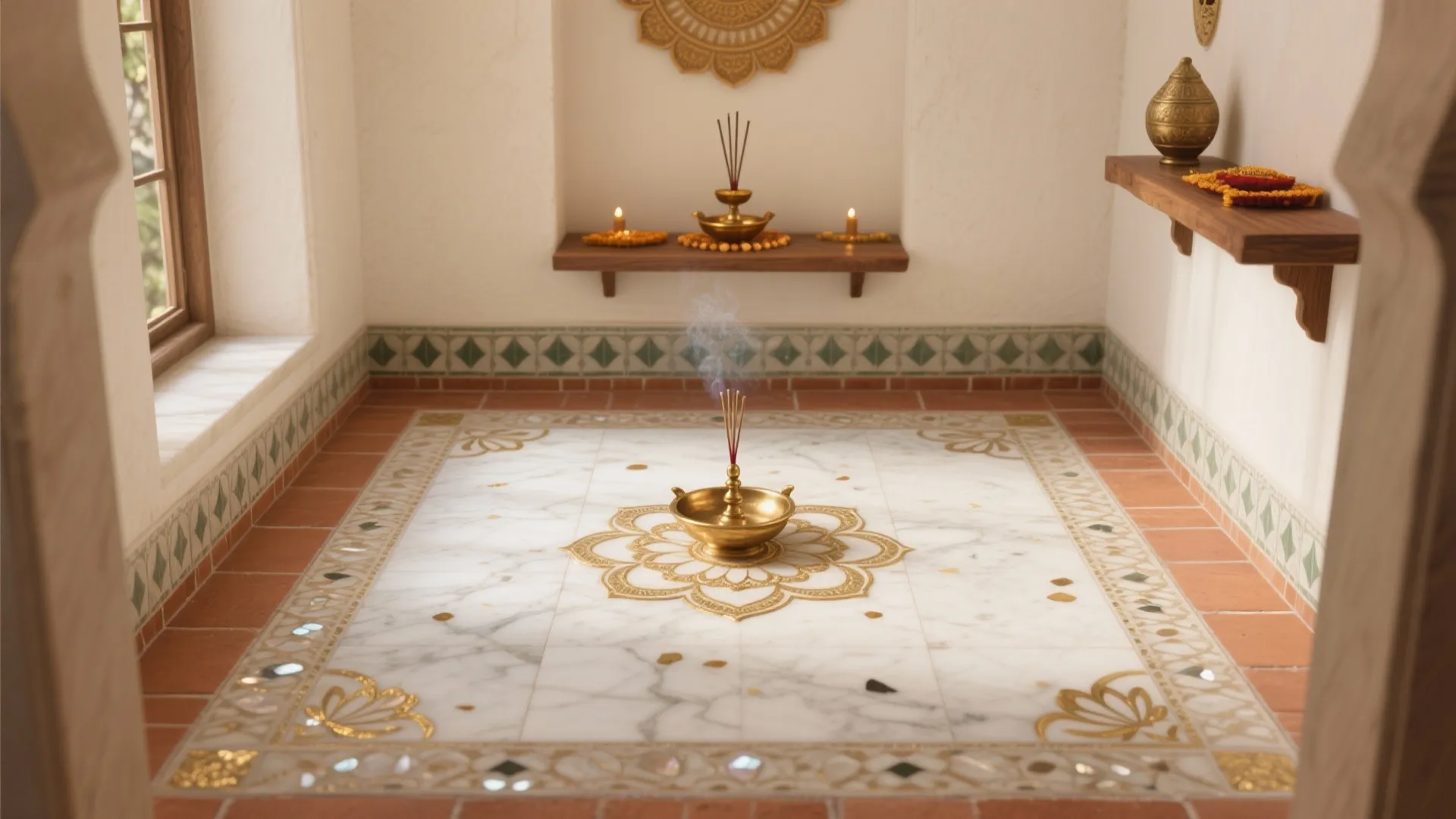 5 Pooja Room Floor Tiles Design Ideas That Truly Work: A senior designer’s field-tested ideas, costs, and specs for serene, safe, and soulful pooja floors