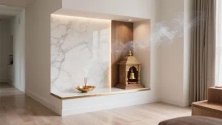 5 Pooja Room Tiles Design Ideas (With Images Tips)