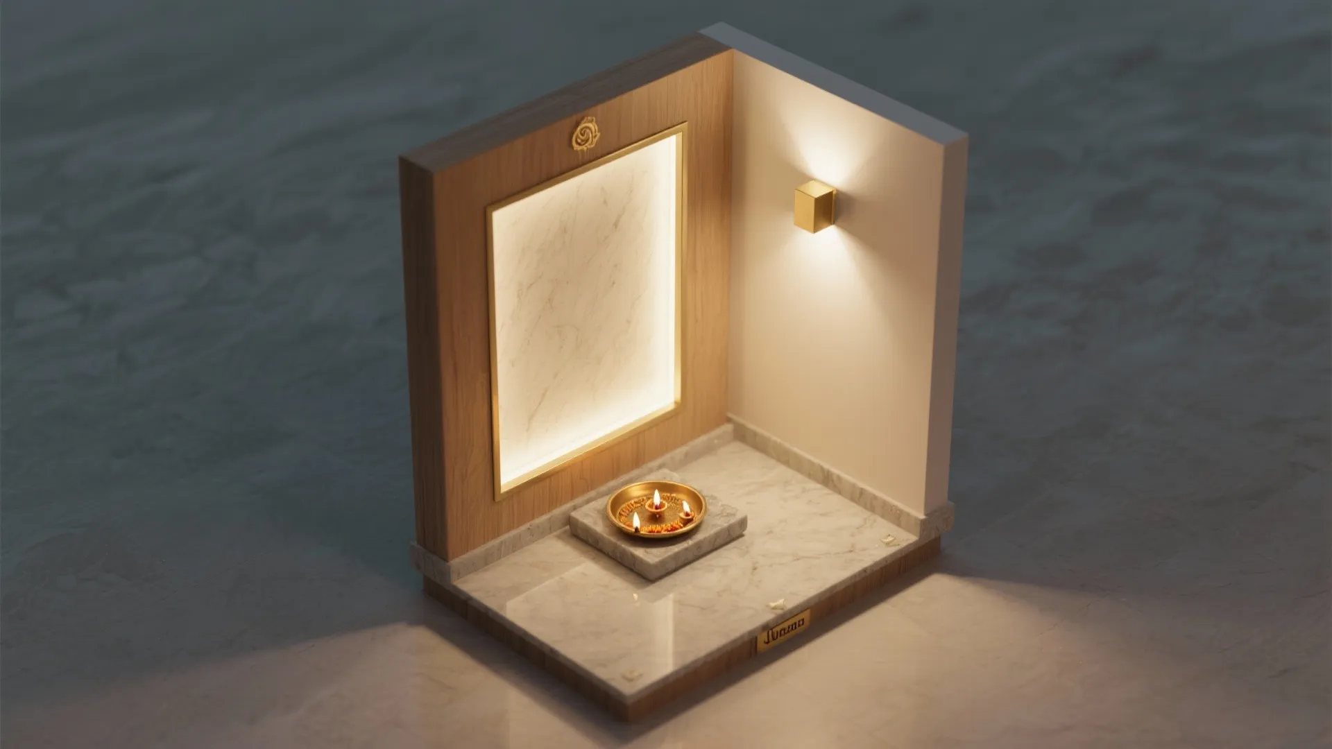 8) Any budget-friendly background decoration ideas for pooja that still look premium?