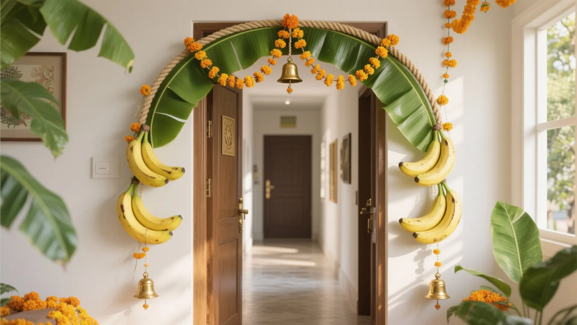 Leafy Toran and Entrance Arch