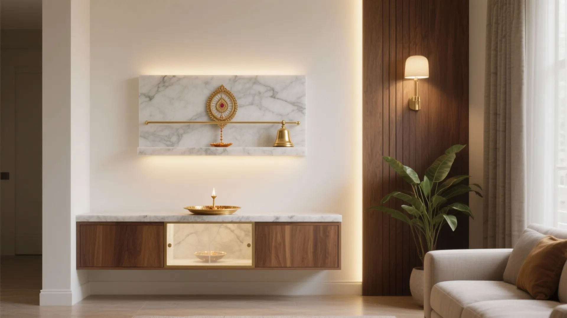 5 Latest Pooja Unit Designs: Ideas from a Pro: Functional, serene and space-smart mandir ideas I’ve built for real homes