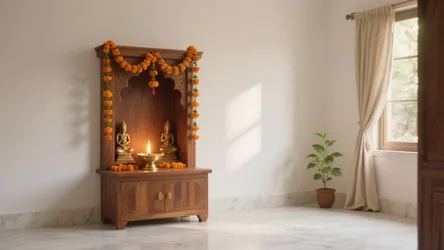 5 Pooja Room Wall Colour Ideas for Calm Homes