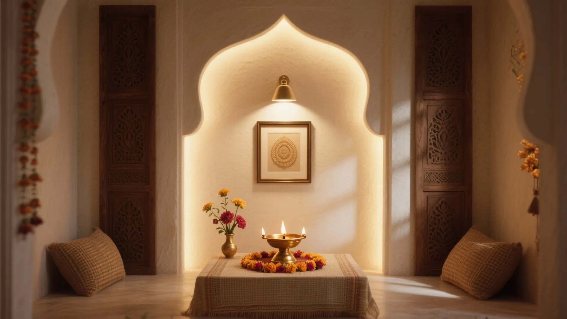 Pooja Room Wall Lights: Brighten Your Sacred Space
