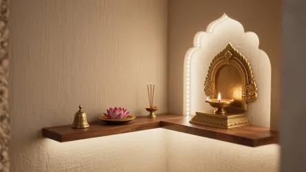 Pooja Room Wallpaper Design: 5 Ideas That Transform Small Spaces