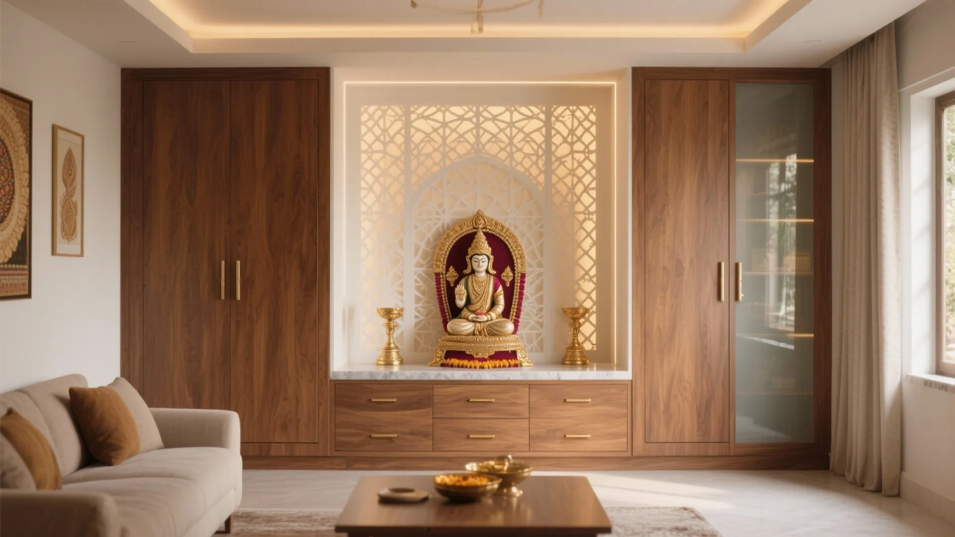 5 Pooja Wardrobe Design Ideas for Small Homes: Space-smart, soulful, and safe shrine storage ideas I use in real projects