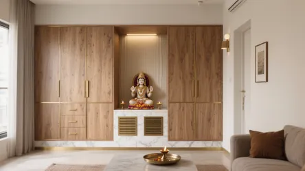 5 Pooja Room Wardrobe Designs for Small Homes