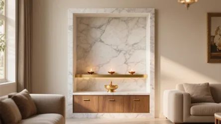 5 Pooja Room Ideas for Small Spaces (Designer Tips)